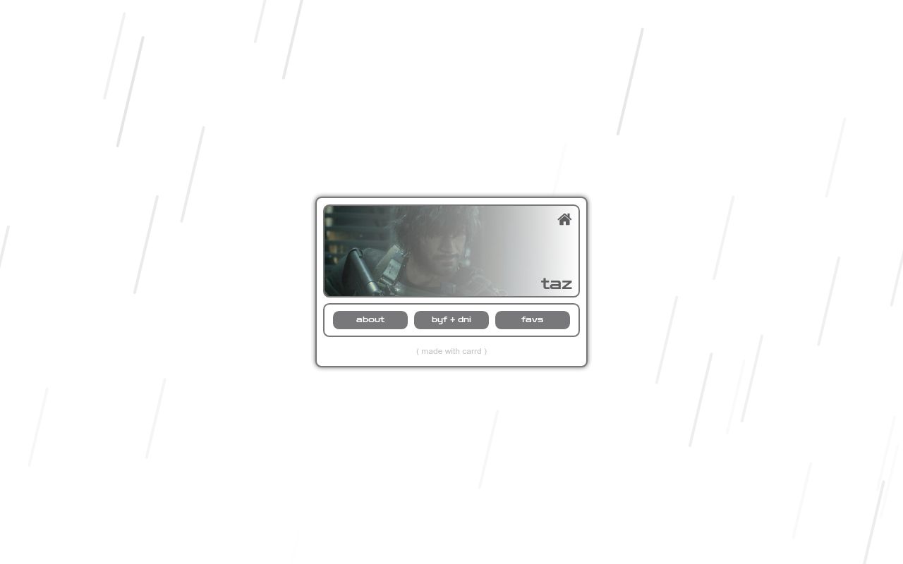 Carrd profile picture for @taz